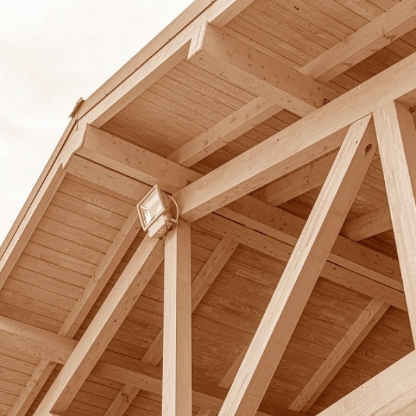 How to build a timber frame house without a single nail