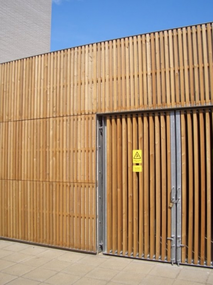 Siberian Larch louvres